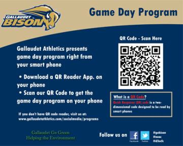 Gallaudet QR game program